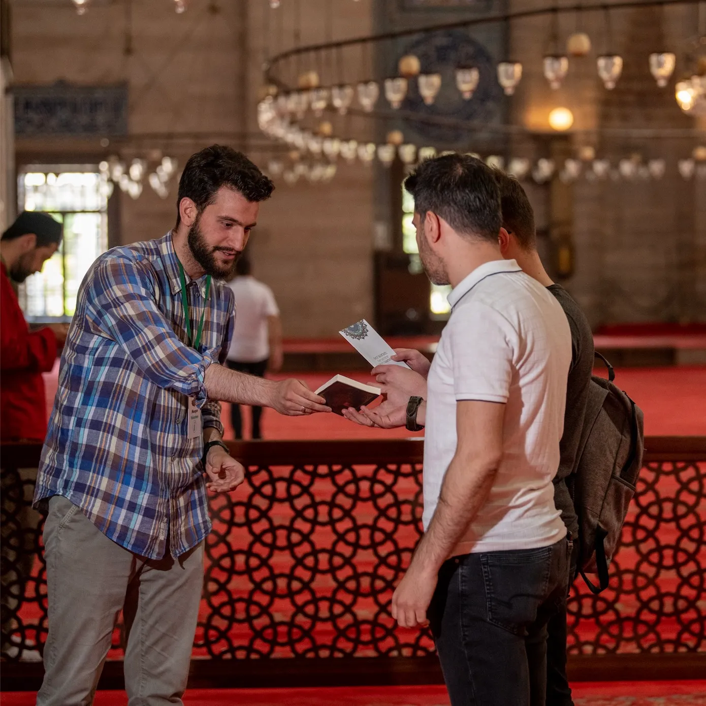 Book stand in the mosque